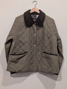 Barbour Anise Dusky Green Quilted Jacket